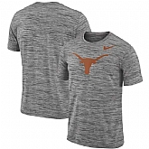 Nike Texas Longhorns Charcoal 2018 Player Travel Legend Performance T-Shirt,baseball caps,new era cap wholesale,wholesale hats